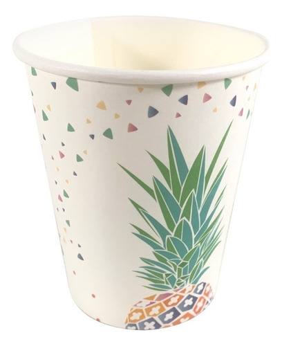 Vasos De Polipapel Descartables X 6 Unidades Varios Motivos Color Anana