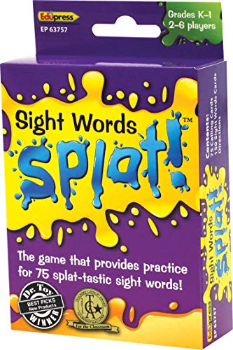 Sight Words Splat Juego Grados K-1 (ep63757)