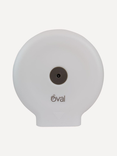 Despachador De Papel Higiénico Oval Blanco Junior P/300 Mts