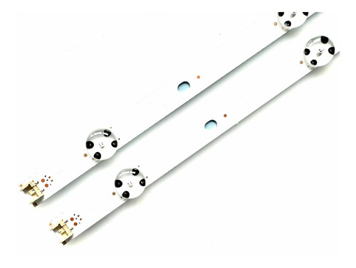 Kit 2 Tiras Leds 32lh537 / 32lh537b Aluminio Reforzado Nvas!