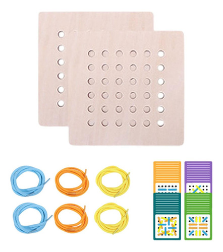 Juguetes Para Enhebrar, Juguete Con Forma De Encaje,