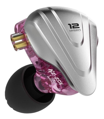 Audífonos in-ear gamer KZ In Ear ZSX purple