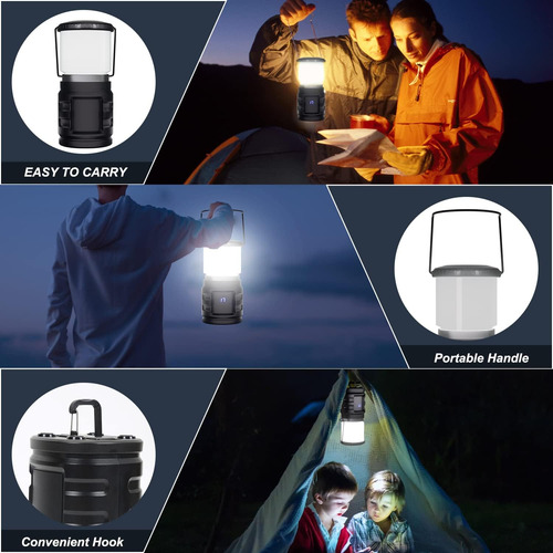 Linterna De Campamento De 8000 Mah Recargable Para Cortes De