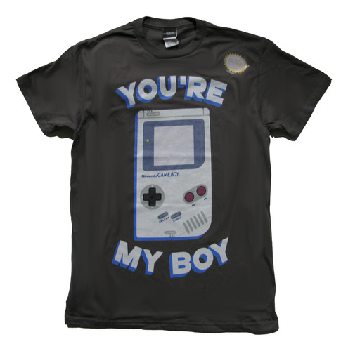 Nintendo Camiseta De Manga Corta My Boy Gameboy Para Hombre,