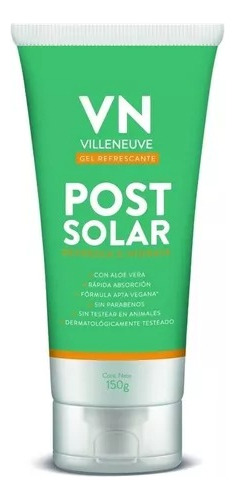 Villeneuve Vn Gel Post Solar Con Aloe 150g