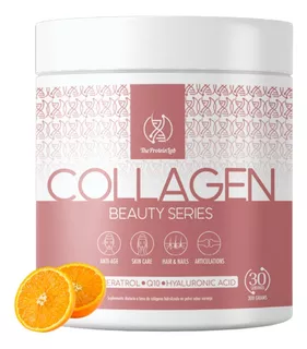 Suplemento en polvo The Protein Lab Collagen Beauty Series colágeno sabor naranja en pote de 300g