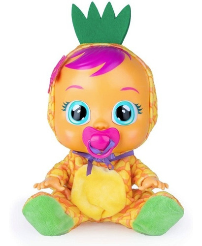 Imagen 1 de 12 de Muñeca Bebés Llorones Cry Babies Tutti Frutti Piña Perfume