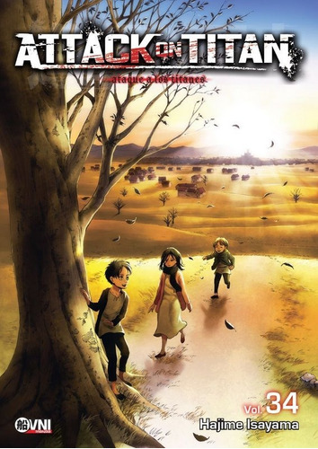 Attack On Titan - N34 ( Ultimo Tomo) - Ovni Press Manga