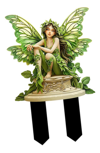 Estaca De Jardín De Hadas, Decoración De 2d, Regalo