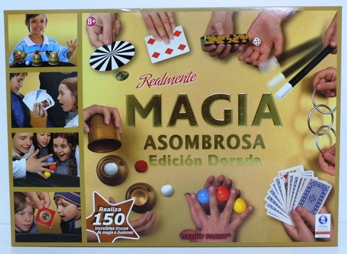 Juego De Magia Asombrosa Edicion Dorada 150 Trucos Jlt 5408