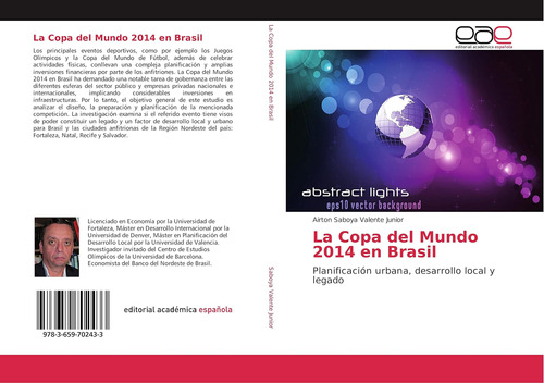 Libro: La Copa Del Mundo 2014 En Brasil: Planificación Urban