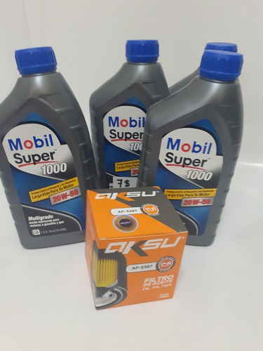 Imagen 1 de 1 de Aceite Mobil 2000 Mineral 20w50 Original
