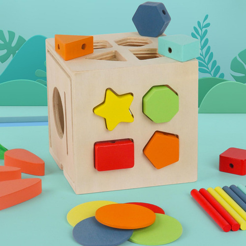 Juguetes De Madera, Juego De De Zanahorias, Juguete De