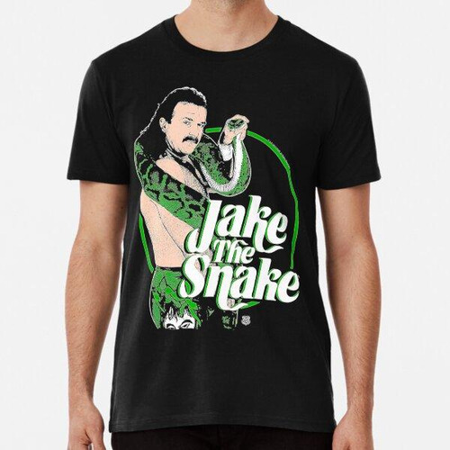 Remera Jake La Serpiente Roberts Con Logo Algodon Premium