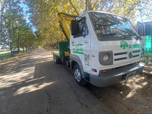 Volwaguen 8.150e Con Hidrogrua Amco Veba 2200 Kilos Al Pie