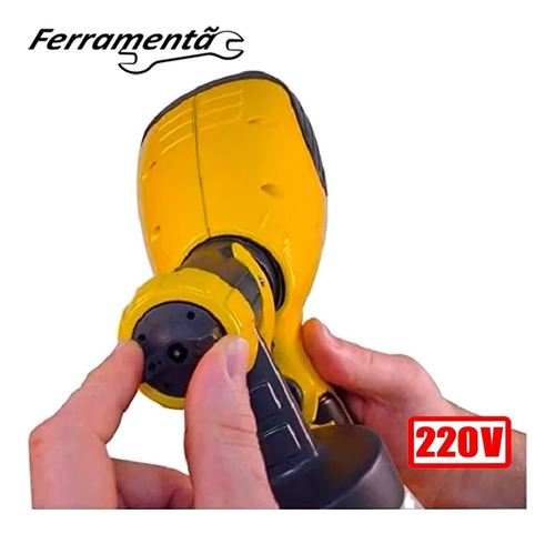 Imagem 3 de 4 de Pistola Pintura Pulverizador Elétrica Control 100 Wagner 220