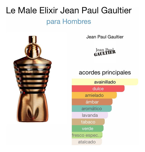 Jean Paul Le Male Elixir 125ml Original