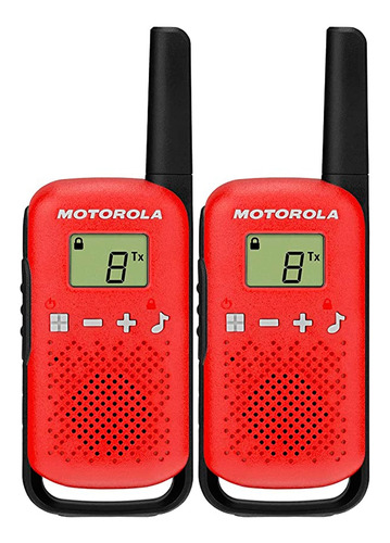 Radio 2 Vías Motorola T110 25km 22 Canales Compat. Frs/gmrs