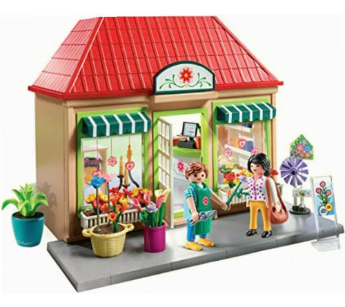 Pm Playmobil 70016 City Life My Flower Shop