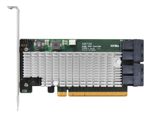 High Point Ssd7120 4x Dedicated 32gbps U.2 Puertos A Pcie 3.