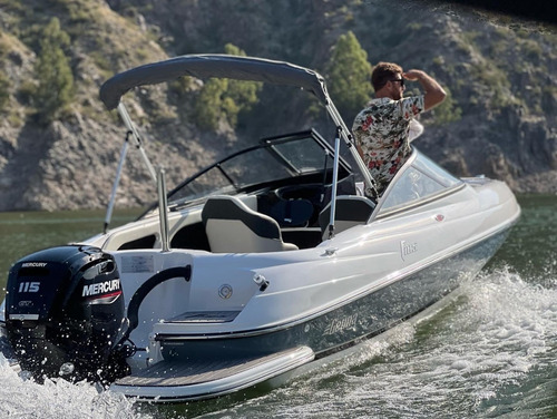Lancha Geuna F185 Gss Con Mercury 115hp 4 Tiempos