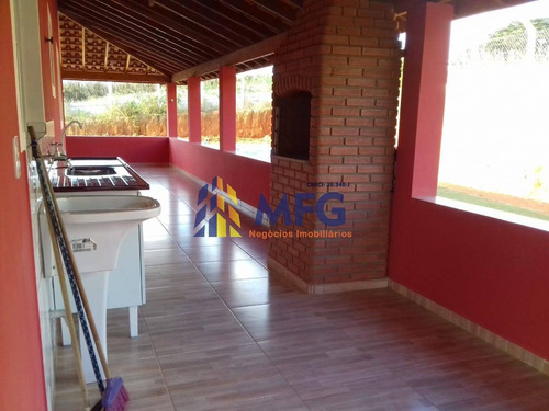Imagem 2 de 15 de Chácara Maravilhosa Recém Construída - 10106