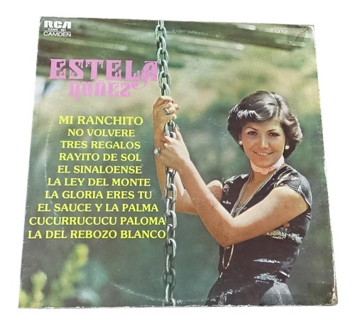 Estela Nuñez Lp Disco De Vinilo 1978 Camden Rca Cams 961