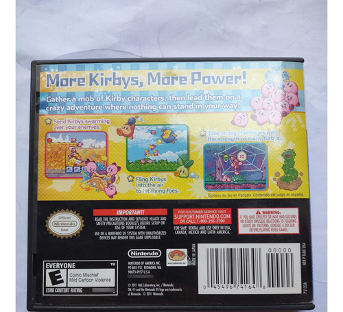 Kirby: Mass Attack - Nintendo Ds (Usado)