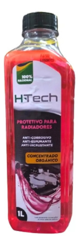 Aditivo Radiador Concentrado Rosa Hi Tech Orgânico 1l