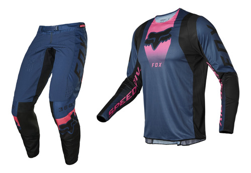 Conjunto Motocross Enduro Fox 360 Dier Solomototeam