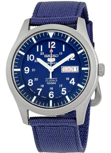 Reloj Seiko 5 Sport Automatico Esfera Azul Hombre Boleta