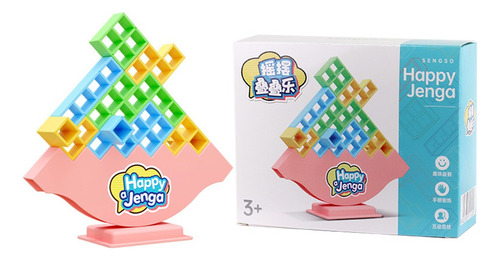 Tetra Tower Juguete Juego Mesa Tetris Balance Equilibrio 16