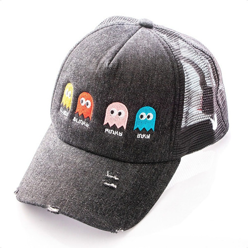 Imagen 1 de 3 de Gorra Trucker Aurelius Pac Man Ghost Regulable Moda