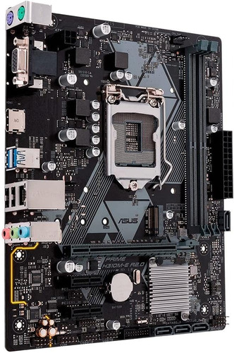 Kit Placa Mãe Asus Intel 8ª 9ª Ger H310m-e R2.0/br Ddr4 Lga 1151 +  PROCESSADOR INTEL i3 9100F 9 Geração