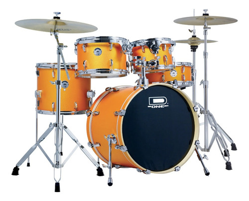 Bateria D One Rocket Dr22 Oss Orange Satin Sparkle