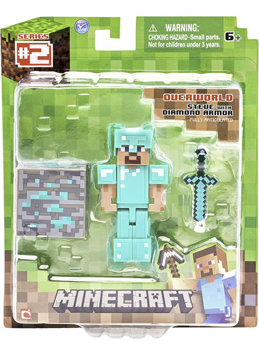 Minecraft Diamond Steve Figura Pack