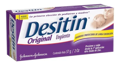 Crema Antipañalitis Desitin® Ungüento 57 Gr Pack 2 Unidades
