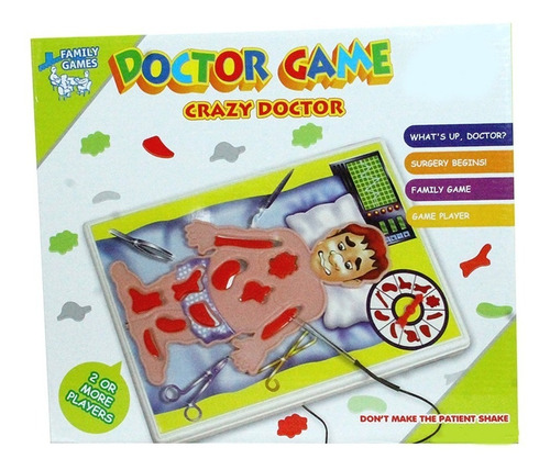 Juego De Mesa Doctor Loco Tipo Operando - Gimmy Toys