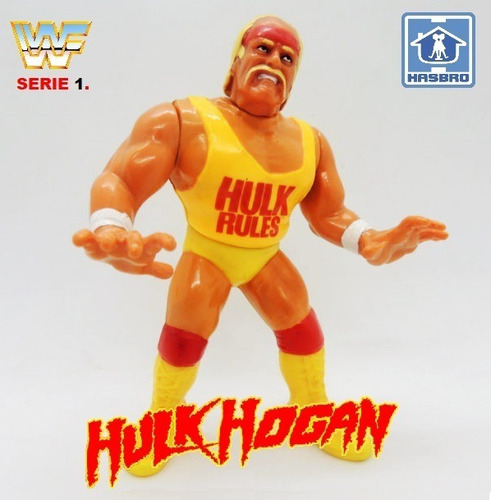 Hulk Hogan: Titan Sports. Wwf Vintage. Hasbro. 1990 