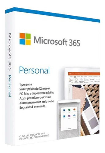 Microsoft 365 Personal ( 1 Año ) 1 Usuario 