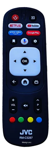 Control Tv Jvc Original Comando De Voz Rm-c3287  Rm-c3570