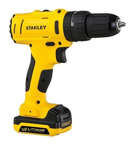 Taladro Inalambrico Stanley Con Percutor Sch121s2k 12v