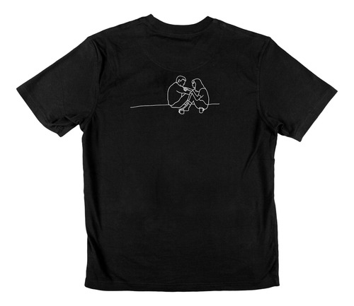 Polera Normal People Gente Normal Bordada