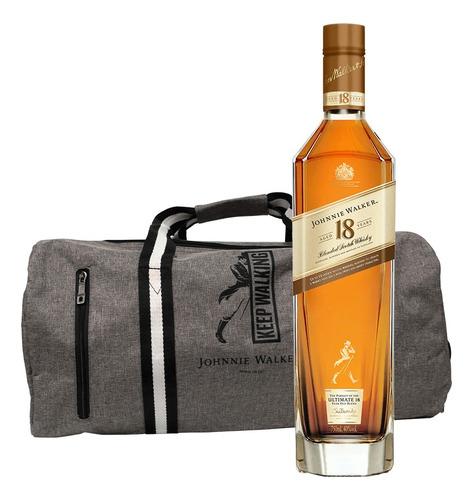 Whisky Johnnie Walker 18 Años 750 Ml + Maleta Johnnie Walker