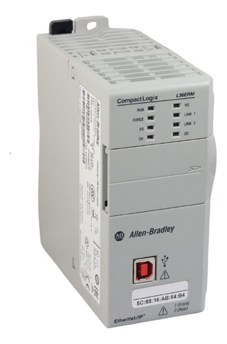 Allen Bradley 1769-l36erm Controlador Compactlogix 3mb Aab 