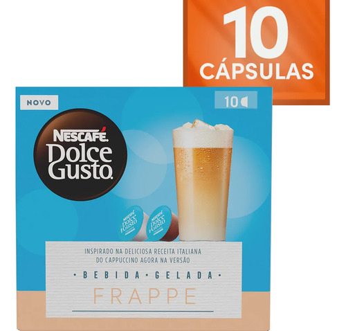 Caja De Cápsulas Dolce Gusto, Frappe X10