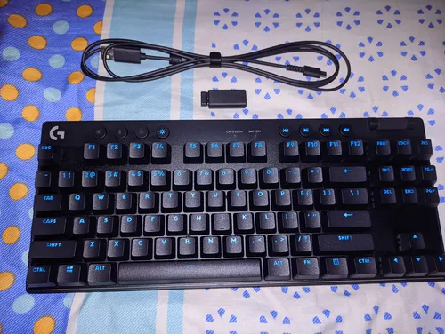 Teclado Logitech G Pro X Tkl Lightspeed Gx Color Negro