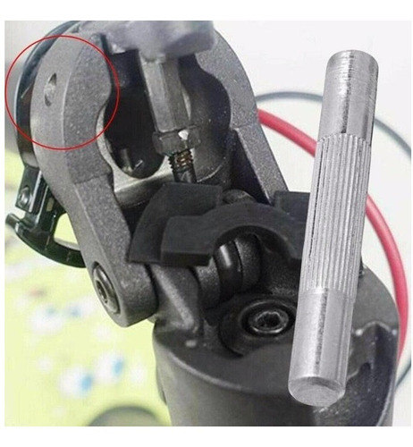 Imagen 3 de 3 de Perno Pin Chaveta Cierre Monopatín Xiaomi M365/m365 Pro