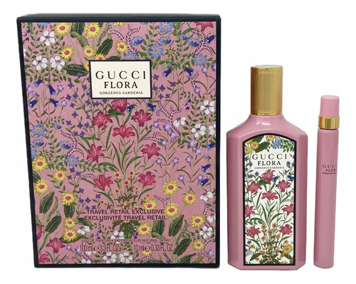 Gucci Flora Gorgeous Gardenia Edp Set De 2 Pz Con Mini Mujer