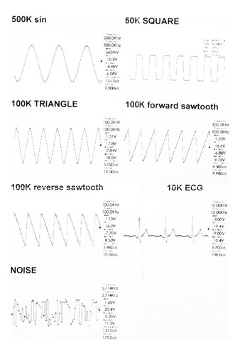 Generador Señales Dds 1hz-500khz Frequency Contador Module